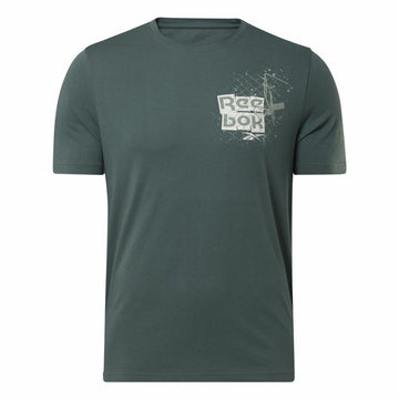 Herren Kurzarm-T-Shirt Reebok Graphic Series grün