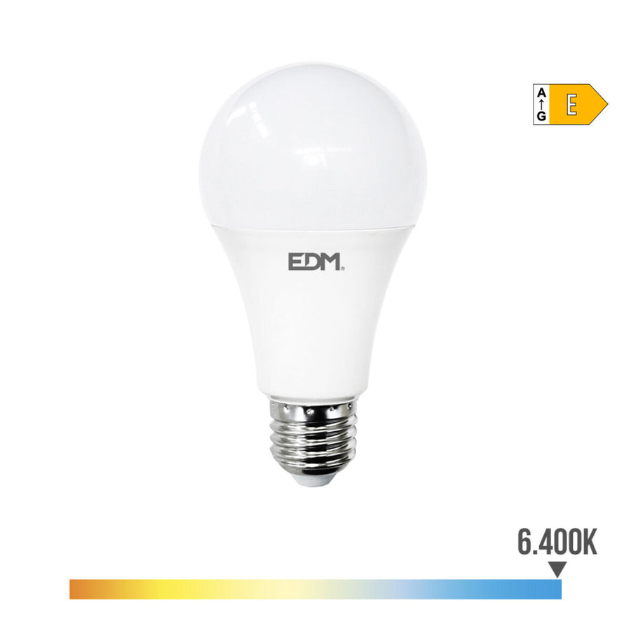 LED-Lampe EDM E 24 W E27 2700 lm Ø 7 x 13,6 cm (6400 K)