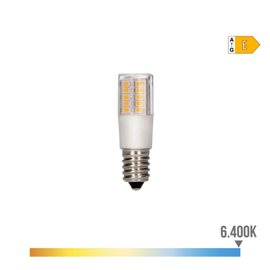 LED-Lampe EDM Röhrenförmig Weiß E 5,5 W E14 700 lm Ø 1,8 x 5,7 cm (6400 K)